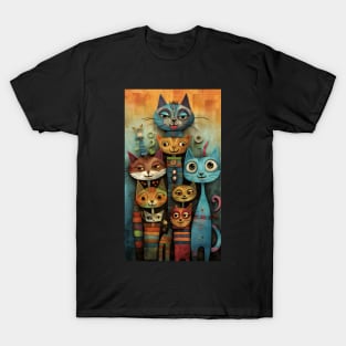 Goofy Cats 01 T-Shirt